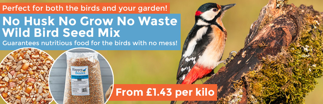 No Husk No Grow No Waste Wild Bird Seed Mix