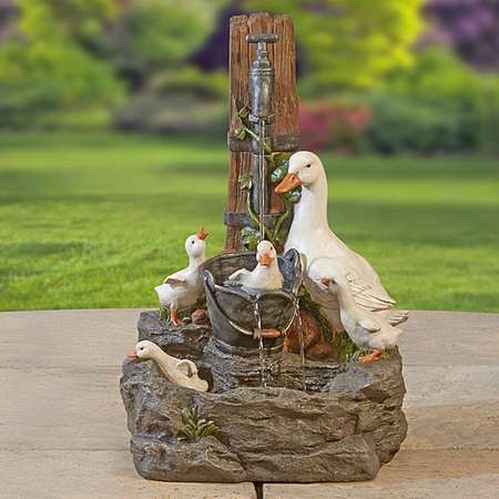 Duck Fountain | Happy Beaks