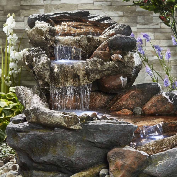 Serenity XL Tumbling Stream Water Feature | Happy Beaks